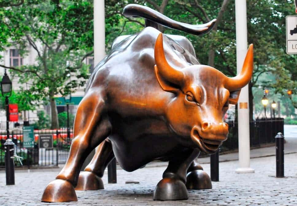 Charging Bull na Wall Street em Nova York