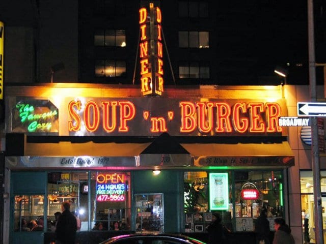 Lanchonete Cozy Soup’n Burger em Nova York