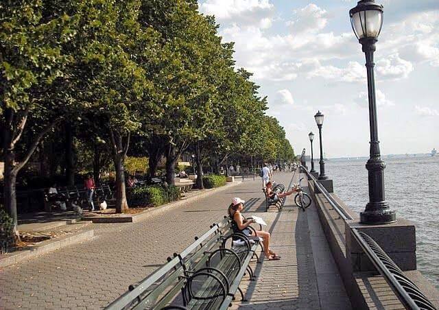  Como é o Battery Park em Nova York?