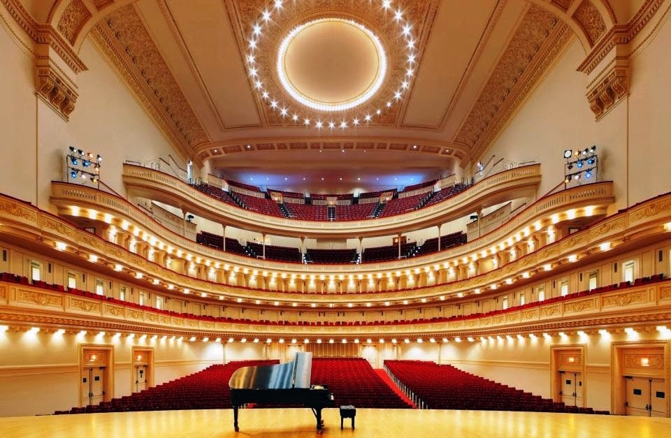 Carnegie Hall em Nova York 