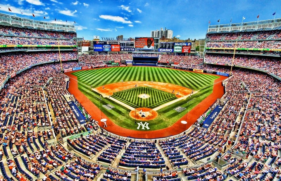 Estádio dos Yankees em Nova York