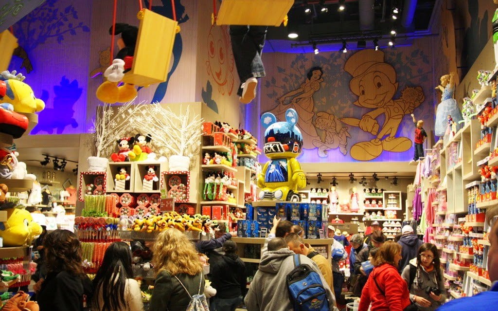 Loja Disney Store em Nova York 