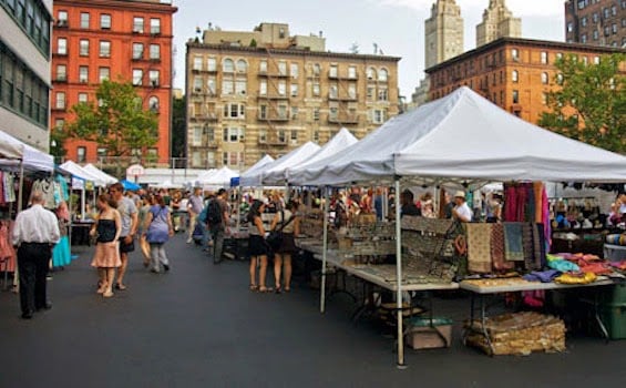 Green Flea Market em Nova York