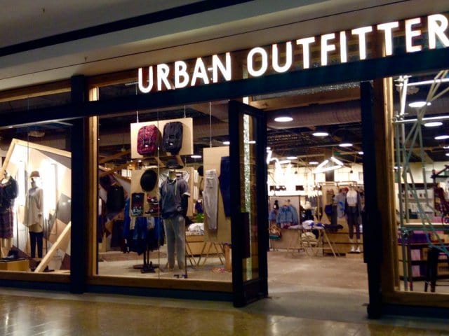 Lojas Urban Outfitters em Nova York
