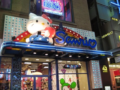 Loja Sanrio Luxe em Nova York | Hello Kitty