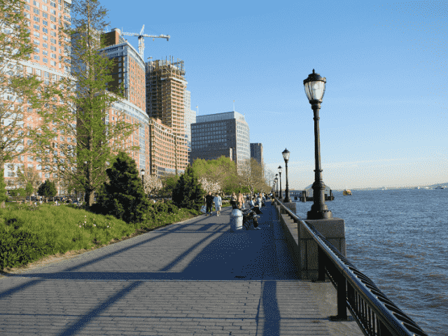Parque Battery Park em Nova York