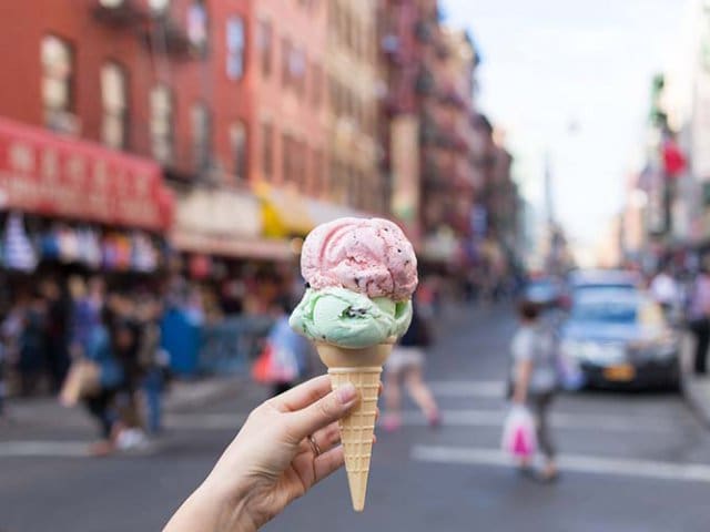 Sorveteria Brooklyn Ice Cream Factory em Nova York