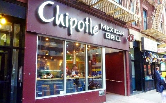  Restaurante Chipotle Mexican Grill em Nova York