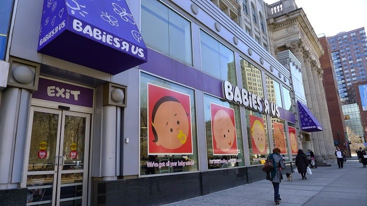 Loja infantil Babies 'R' Us em Nova York