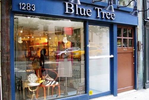Boutique vintage Blue Tree em Nova York