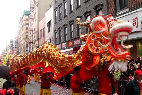 Ano novo chinês em Nova York