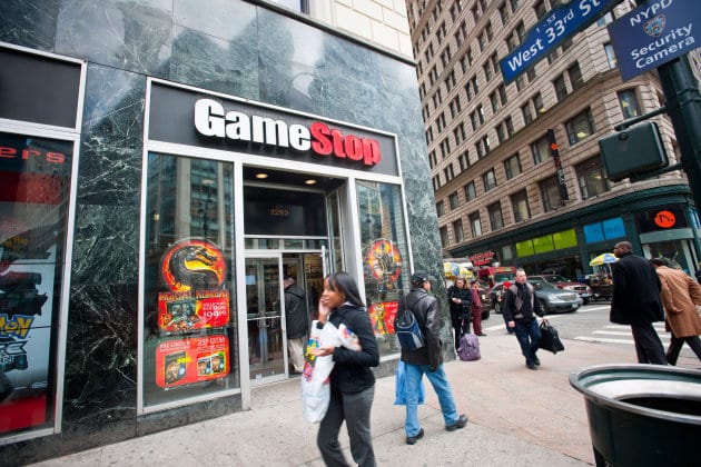 Loja Gamestop em Nova York
