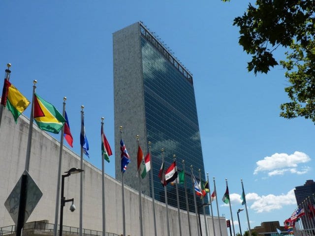 Passeio na sede da ONU em Nova York