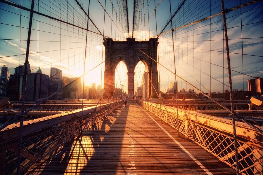 Brooklyn Bridge in Nova York