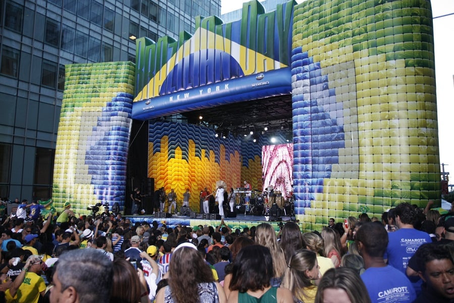 Brazilian Day na Little Brazil em Nova York
