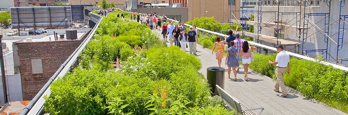 High Line in NY