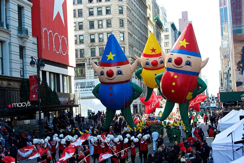 Desfile do Dia de Ações de Graça da Macy’s em Nova York