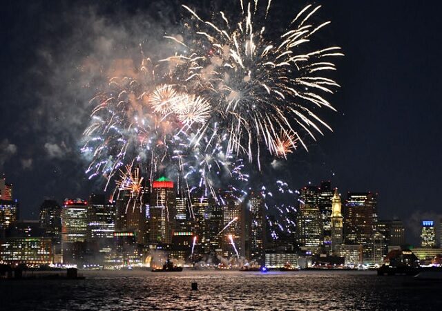Ano Novo em Boston