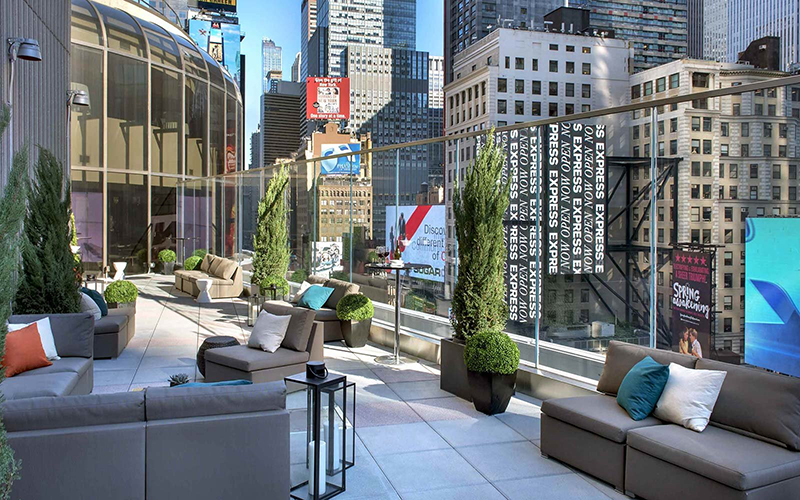 Bar Monarch Rooftop Lounge em Nova York