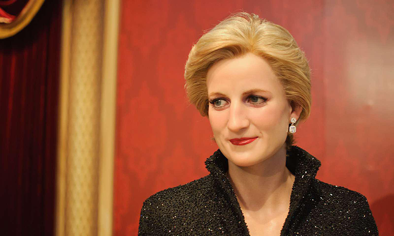 Princesa Diana no museu de cera Madame Tussauds em Nova York
