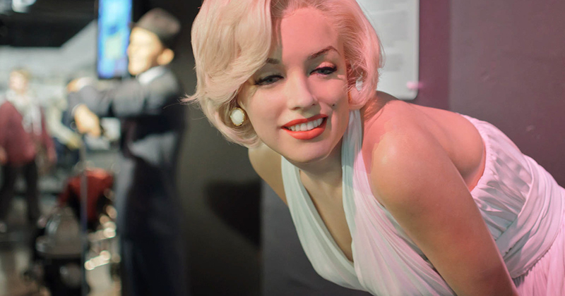 Marilyn Monroe no museu de cera Madame Tussauds em Nova York