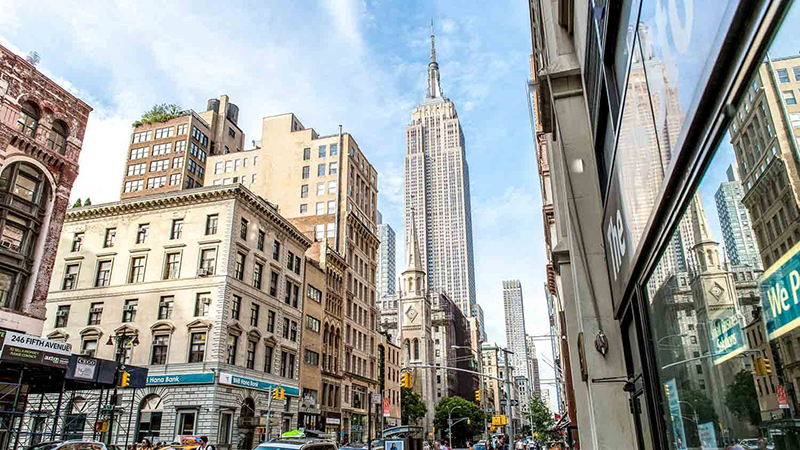 Edifício Empire State Building em Nova York