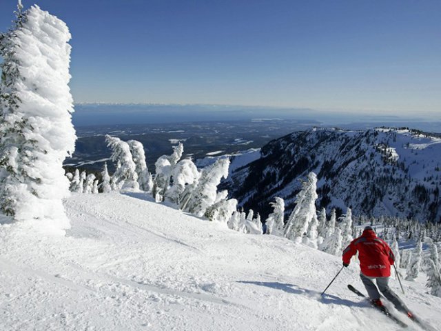 Onde esquiar perto de Washington