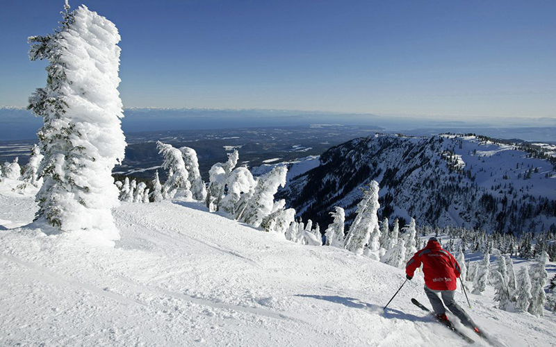 Onde esquiar perto de Washington