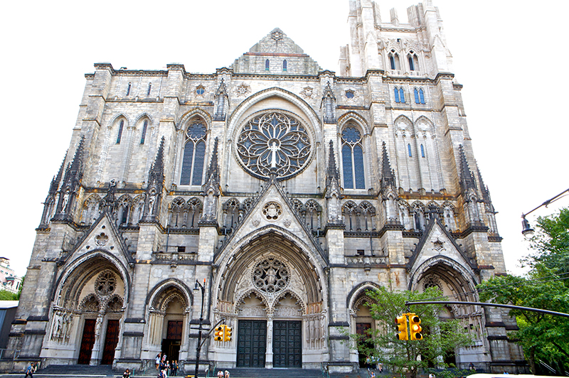 Cathedral Church of St. John Divine no Harlem em Nova York
