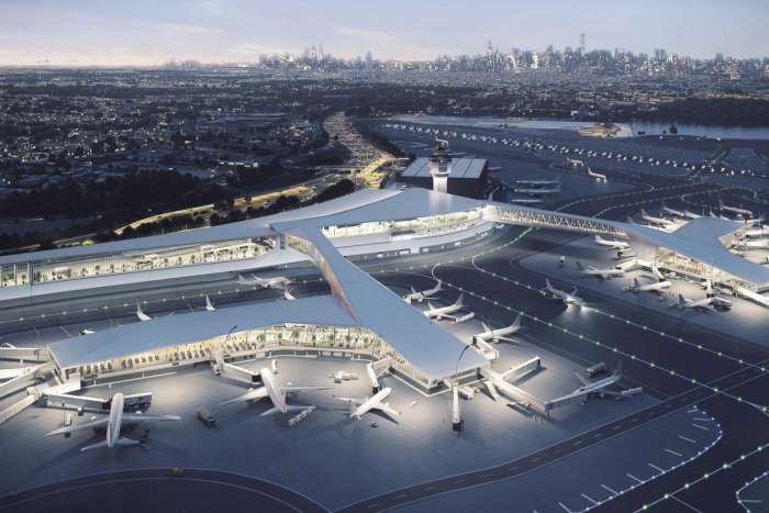 Projeto do Aeroporto Internacional LaGuardia em Nova York