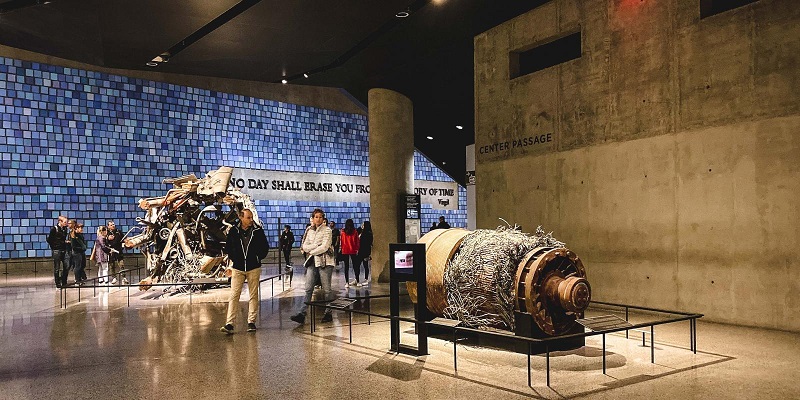 Museu 11 de setembro em Nova York