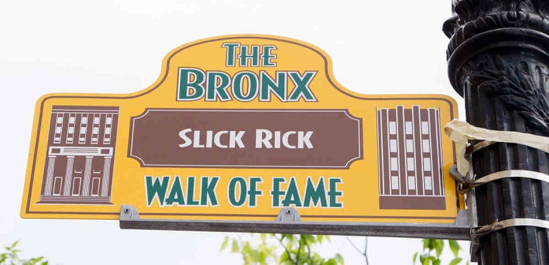 Placa da Calçada da Fama do Bronx em Nova York