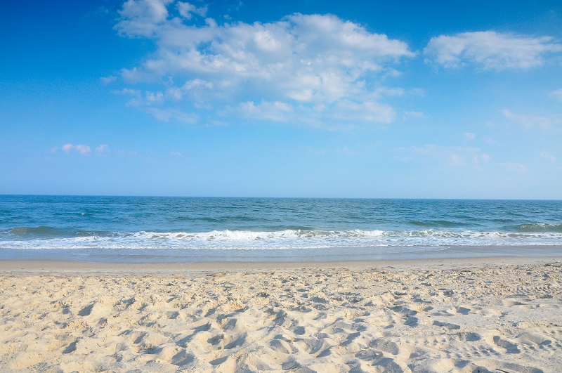 Praia Cape May Beach em Nova Jersey