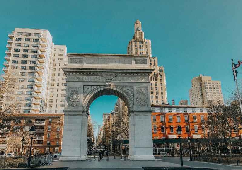 Arco do Washington Square Park em Nova York