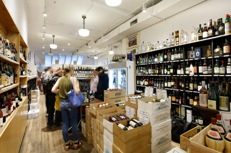 Loja Chambers Street Wines em Nova York