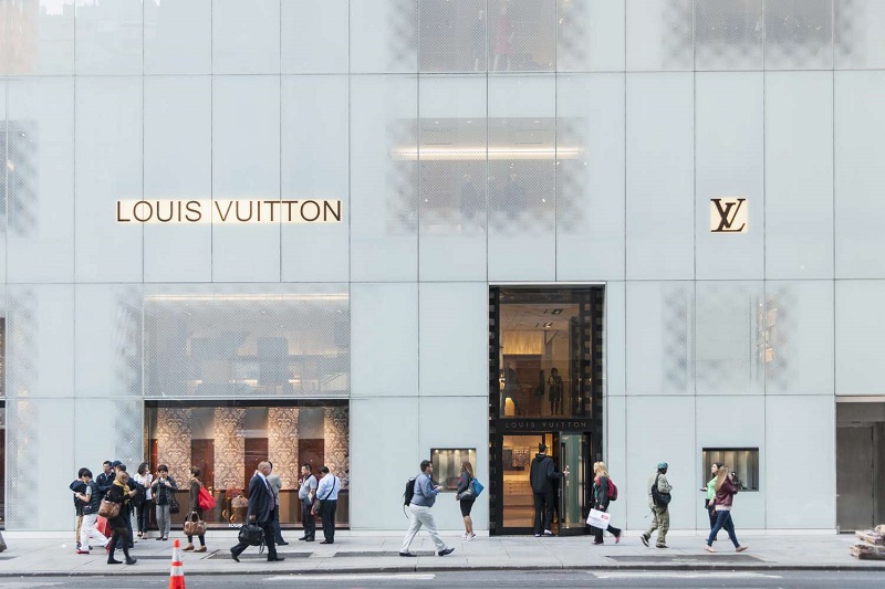Loja da Louis Vuitton na 5th Avenue em Nova York