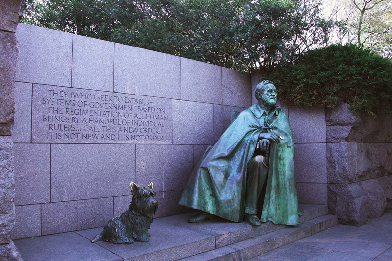 Homenagem a Franklin D. Roosevelt no National Mall