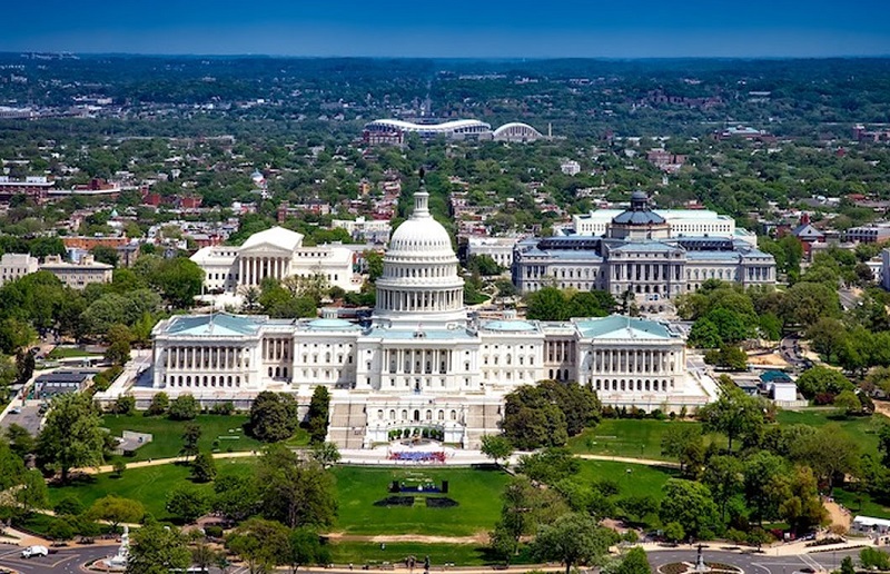 Bairro Capitol Hill em Washington