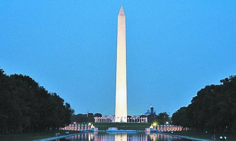 Cores do Monumento a Washington