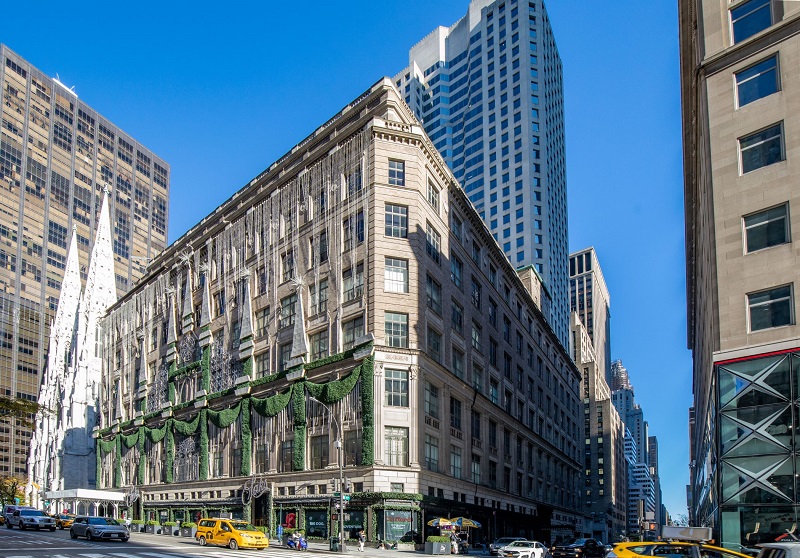 Loja Saks Fifth Avenue em Nova York