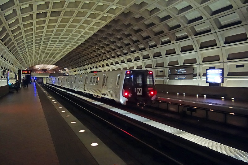 Metrô em Washington