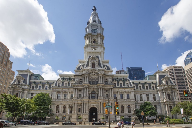 Prédio do City Hall na Filadélfia